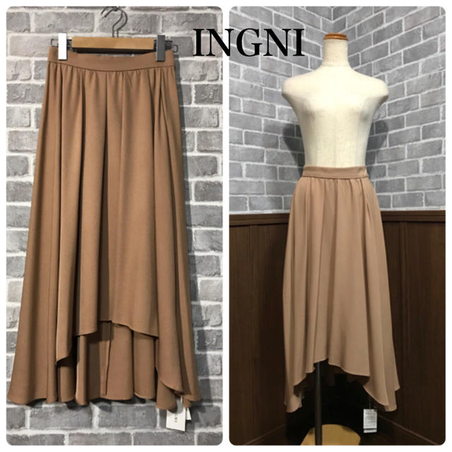 INGNI(イング)のINGNI 新品タグ付き ロングスカート レディースのスカート(ロングスカート)の商品写真