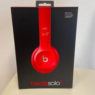 ビーツバイドクタードレ(Beats by Dr Dre)のBeats by Dr Dre BT ON SOLOHD V2 RED(ヘッドフォン/イヤフォン)