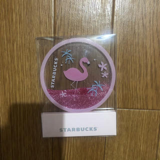 スターバックスコーヒー(Starbucks Coffee)の韓国　スターバックス　フラミンゴ　コースター(その他)