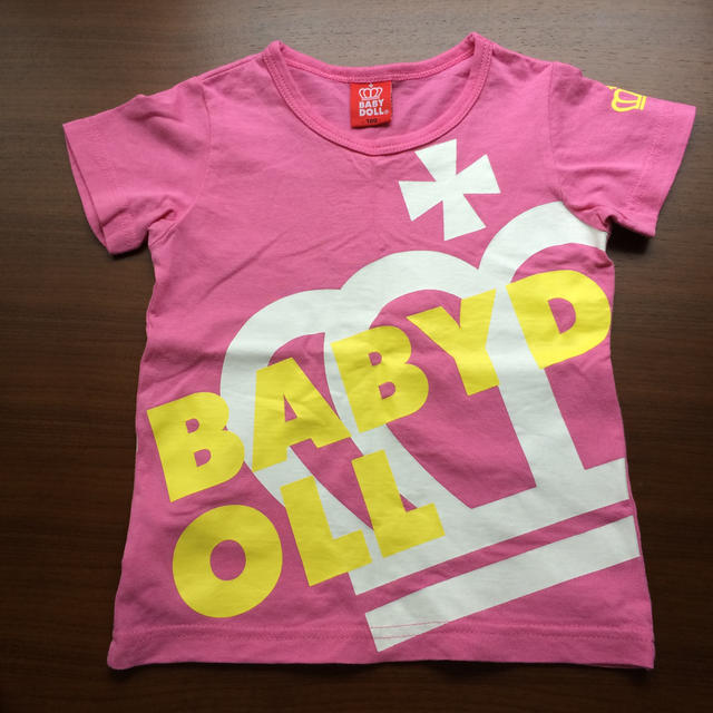 BABYDOLL(ベビードール)のベビードールTシャツ 100 キッズ/ベビー/マタニティのキッズ服女の子用(90cm~)(Tシャツ/カットソー)の商品写真