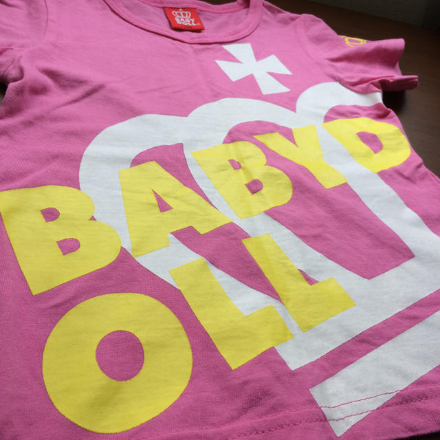 BABYDOLL(ベビードール)のベビードールTシャツ 100 キッズ/ベビー/マタニティのキッズ服女の子用(90cm~)(Tシャツ/カットソー)の商品写真