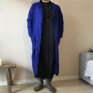 フォグリネンワーク(fog linen work)のFLW リネンコート(スプリングコート)