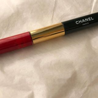 シャネル(CHANEL)のCHANEL LIP&GLOSS RED(口紅)