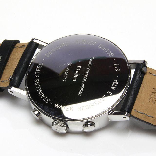ジョージジェンセン 317 ヘニングコッペルの通販 by むー即購入OK｜ラクマ クロノグラフ メンズ 腕時計 高品質人気