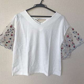 ページボーイ(PAGEBOY)の袖デザイントップス(カットソー(半袖/袖なし))