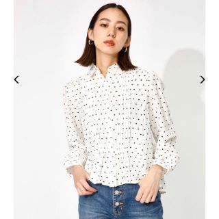 スライ(SLY)の新品 SLY POLKA DOTS ブラウス(シャツ/ブラウス(長袖/七分))