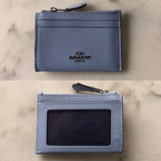 コーチ(COACH)のCOACH コーチ 型押しレザーパスケース コインケース  キーケース(コインケース)