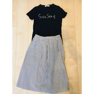 ドレステリア(DRESSTERIOR)のde DRESSTERIOR Tシャツ&スカート(ひざ丈スカート)