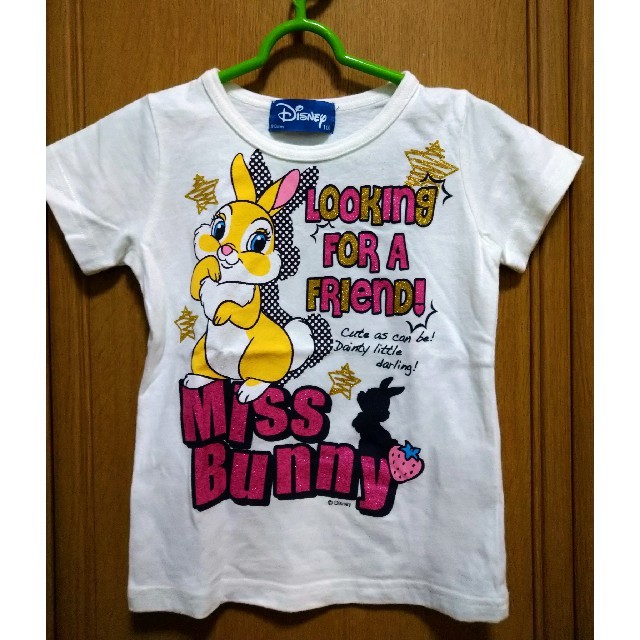 Disney(ディズニー)のDisney ミスバニー　キッズ　Tシャツ　2枚セット キッズ/ベビー/マタニティのキッズ服女の子用(90cm~)(Tシャツ/カットソー)の商品写真