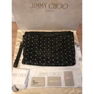 ジミーチュウ(JIMMY CHOO)の★確実正規品★ジミーチュウ　クラッチバック(セカンドバッグ/クラッチバッグ)