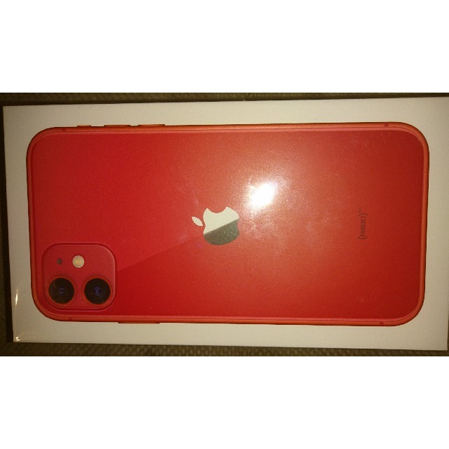 本日限【新品】iPhone 11 64GB PRODUCT RED★SIMフリー