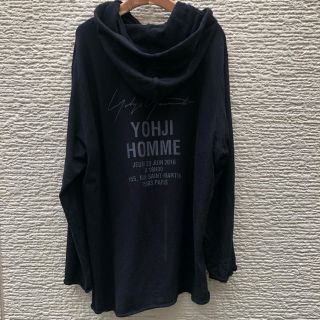 限定】yohjiyamamoto スタッフ フーディ パーカー ヨウジヤマモト