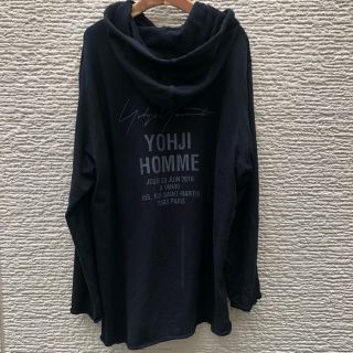 ヨウジヤマモト(Yohji Yamamoto)の【限定】yohjiyamamoto スタッフ フーディ パーカー ヨウジヤマモト(パーカー)