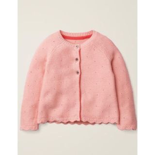 ボーデン(Boden)のSALE❣️完売品　新品　ミニボーデン ピンク カーディガン(カーディガン)