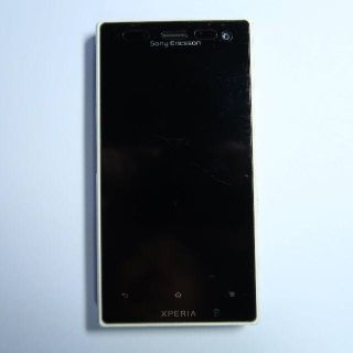 エクスペリア(Xperia)のXperia acro IS12S au ホワイト(スマートフォン本体)