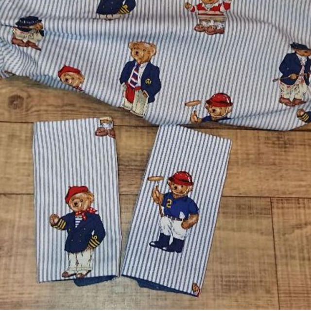 POLO RALPH LAUREN(ポロラルフローレン)の抱っこ紐 よだれカバー POLO ラルフローレン キッズ/ベビー/マタニティの外出/移動用品(抱っこひも/おんぶひも)の商品写真