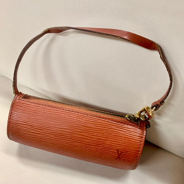ルイヴィトン スフロ 付属ポーチ ブラウン 正規品-