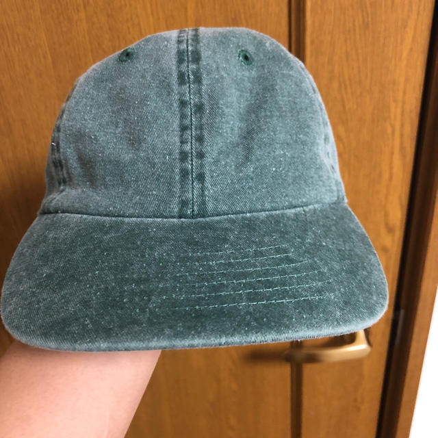緑　キャップ メンズの帽子(キャップ)の商品写真