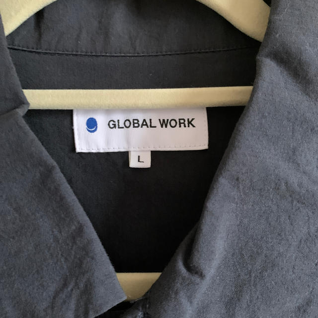 GLOBAL WORK(グローバルワーク)のコーチジャケット　ブラック メンズのジャケット/アウター(ブルゾン)の商品写真