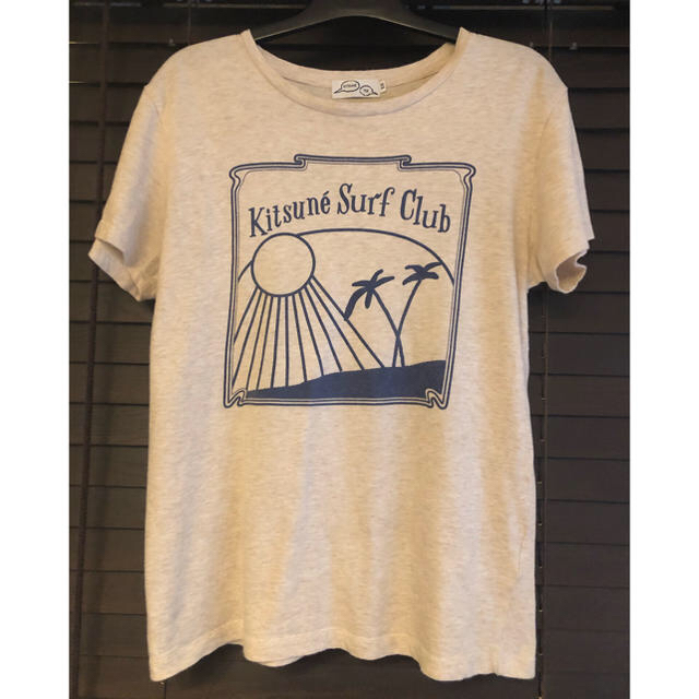 MAISON KITSUNE'(メゾンキツネ)のご専用★三尋木奈保さん愛用★MAISON KITSUNE SURF Tシャツ レディースのトップス(Tシャツ(半袖/袖なし))の商品写真