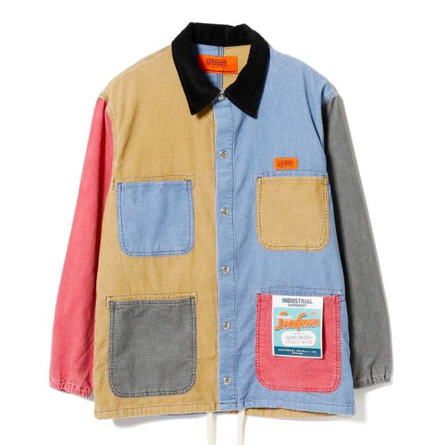 BEAMS(ビームス)のCrazy Corduroy Coverall Jacket メンズのジャケット/アウター(カバーオール)の商品写真