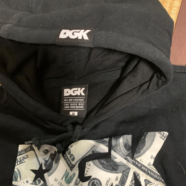 DGK(ディージーケー)のDGK トレーナー　パーカー　スケボー　スノボー　ダンス　スケートボード　M メンズのトップス(パーカー)の商品写真