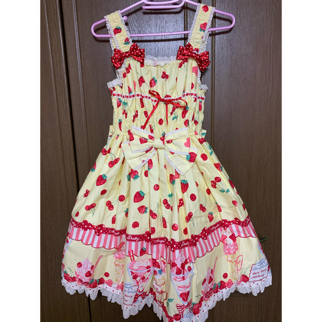 Angelic Pretty 甘ったるく マーガレットドールジャンパースカート ピンク Angelic Pretty 甘ったるく マーガレットドールジャンパースカート ピンク
