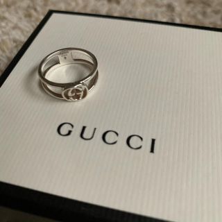 グッチ(Gucci)の【値下げしました】GUCCI グッチ　インターロッキングG リング 9号(リング(指輪))