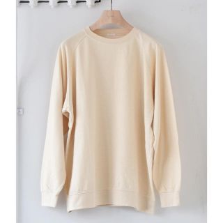 コモリ(COMOLI)の専用品【19ss】comoli コットンシルク長袖クルー サイズ 2 エクリュ (Tシャツ/カットソー(七分/長袖))