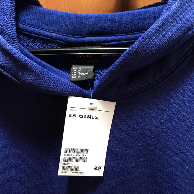 H&M(エイチアンドエム)のタグ付き美品 H&M メンズトップス メンズのトップス(Tシャツ/カットソー(半袖/袖なし))の商品写真