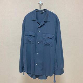 アンユーズド(UNUSED)のTHEE anbivalent シャツ (BLUE) 2019ss(シャツ)