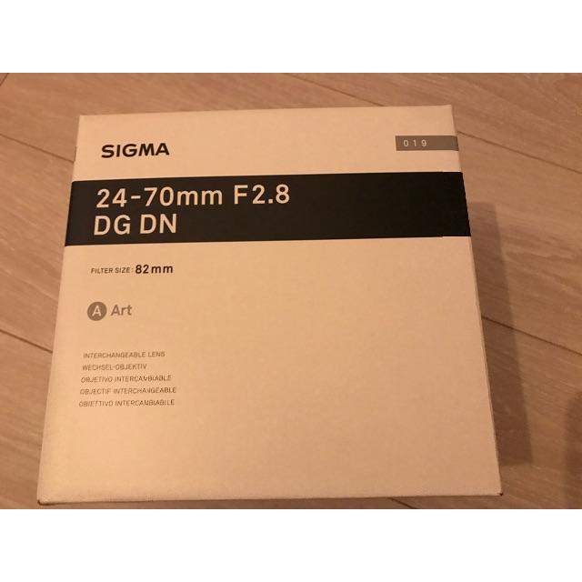 SIGMA(シグマ)の【新品・未開封】SIGMA 24-70mm F2.8 DG DN  Art スマホ/家電/カメラのカメラ(ミラーレス一眼)の商品写真