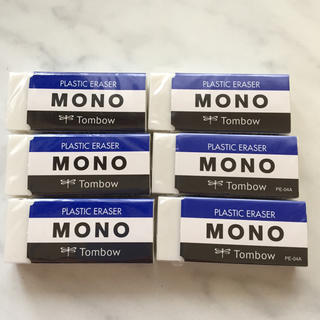 トンボエンピツ(トンボ鉛筆)のMONO   消しゴム  6個セット(消しゴム/修正テープ)