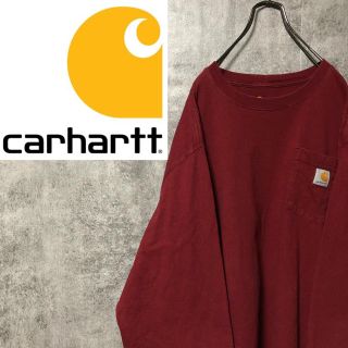 カーハート(carhartt)の【まるまる様専用☆】カーハート☆ハイチ製ロゴタグ入りポケットビッグロンT(Tシャツ/カットソー(七分/長袖))