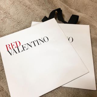 レッドヴァレンティノ(RED VALENTINO)のREDVALENTINO ショッパー2つ(ショップ袋)