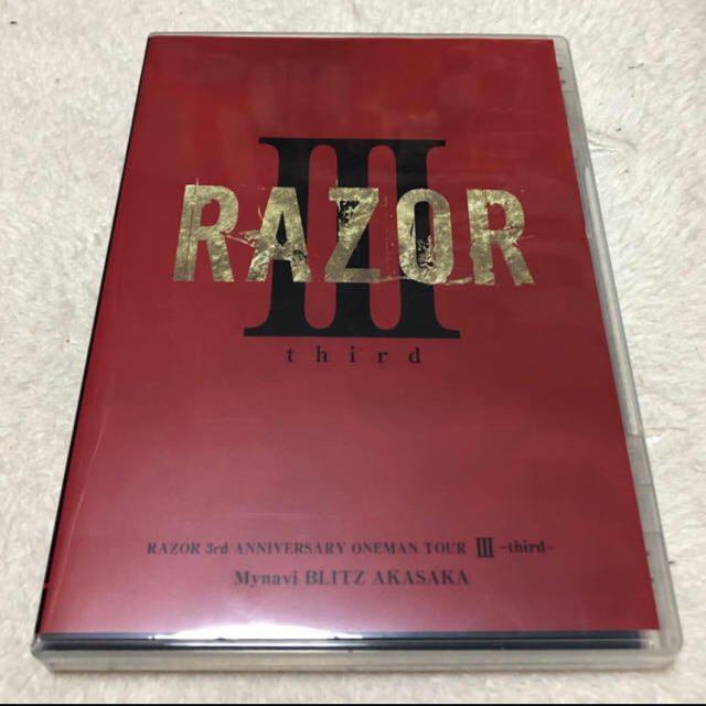 RAZOR ライブDVD 新品 未開封