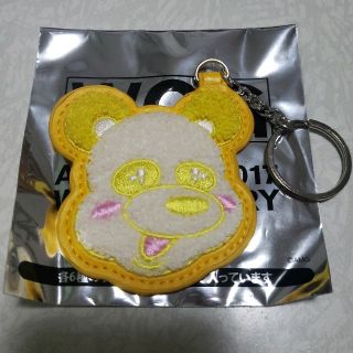 トリプルエー(AAA)のAAA 黄色 グッズ 刺繍キーホルダー(ミュージシャン)