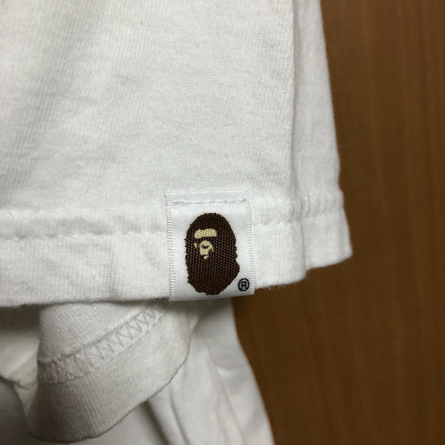 A BATHING APE(アベイシングエイプ)の激レア bape stussy コラボ　Tシャツ メンズのトップス(Tシャツ/カットソー(半袖/袖なし))の商品写真