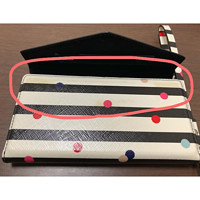 Kate spade new york  手帳型　iPhoneケース