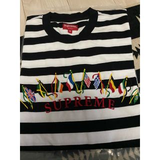 シュプリーム(Supreme)のsupreme flags L/S TOPS シュプリーム(Tシャツ/カットソー(七分/長袖))