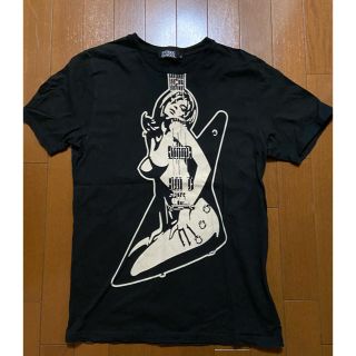 ヒステリックグラマー(HYSTERIC GLAMOUR)のヒステリックグラマー ギターガール Tシャツ L(Tシャツ/カットソー(半袖/袖なし))