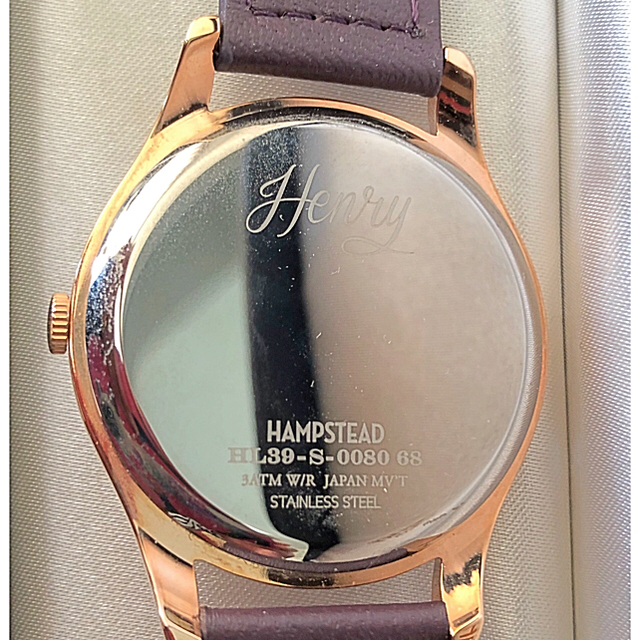 【新品同様】HENRY LONDON HAMPSTEAD 腕時計 電池切れ メンズの時計(腕時計(アナログ))の商品写真