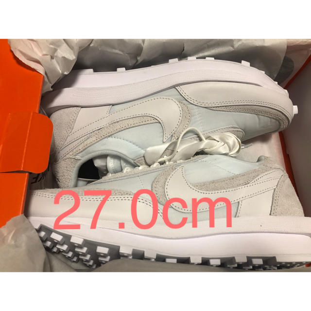 sacai × NIKE LDV WAFFLE WHITE27cm