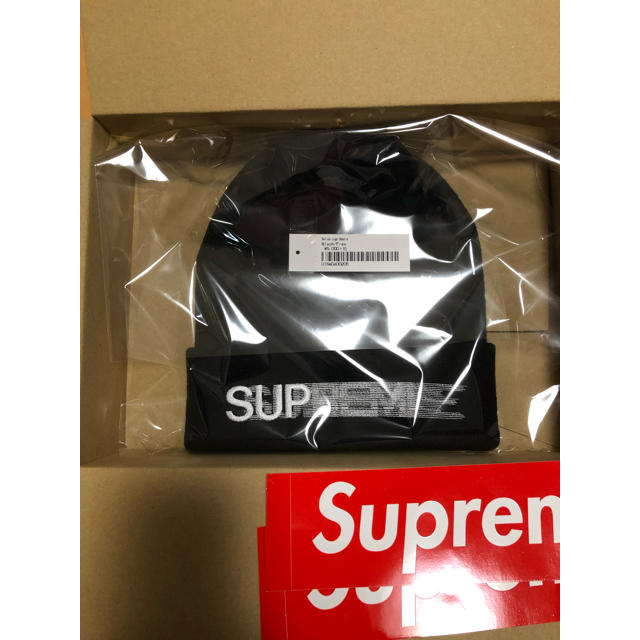 Supreme Motion Logo Beanie モーション 黒 ビーニー