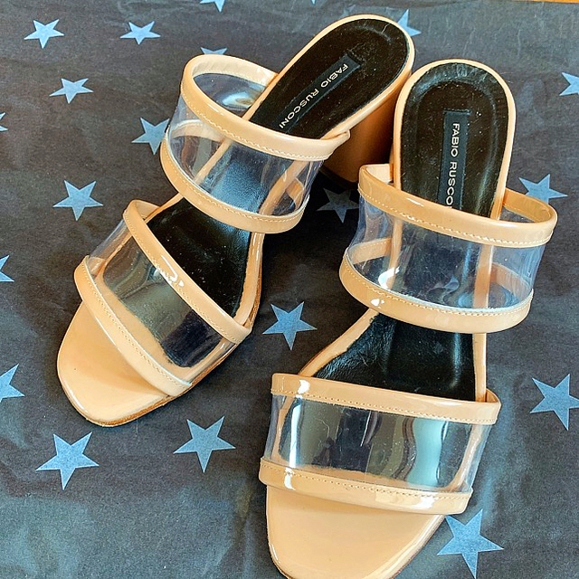 plage????クリアサンダル????FABIORUSCONI