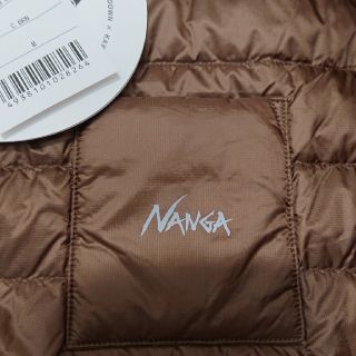 ナンガ(NANGA)のナンガダウンカーディガン M チロル&チョコさん専用(ダウンジャケット)