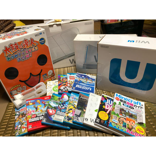 WIIU WII 太鼓の達人 WIIfit ソフト13本セット