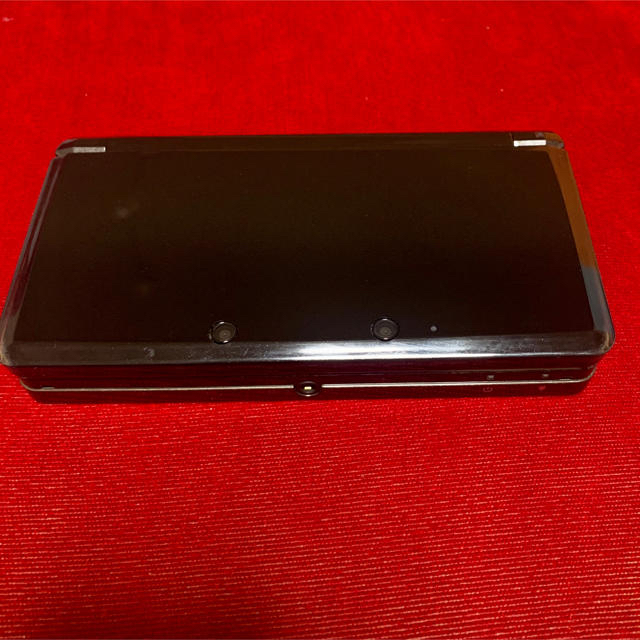 NINTENDO 3DS コスモブラック　本体•充電ケーブル•ケース付