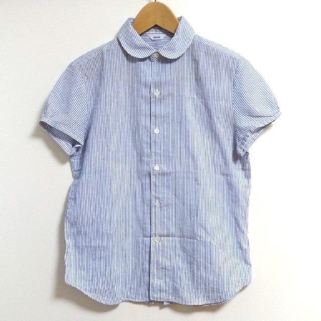 THE SMOCK SHOP(スモックショップ)のsmock ストライプシャツ レディースのトップス(シャツ/ブラウス(半袖/袖なし))の商品写真