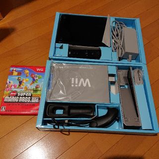 wii本体とマリオブラザーズ(家庭用ゲーム機本体)